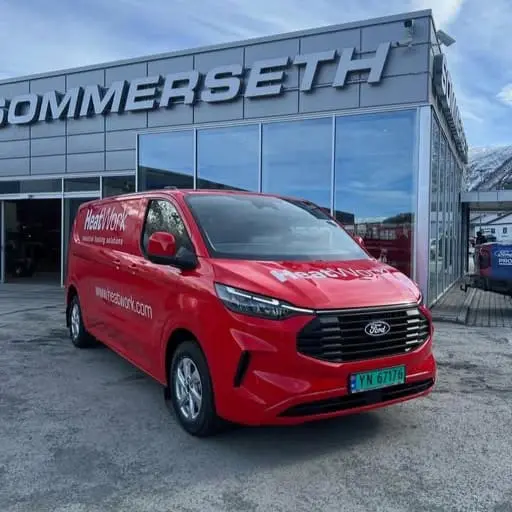 Ford Transit Custom AWD til Heatwork