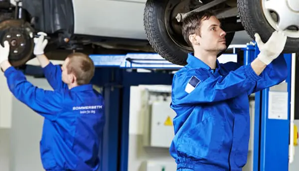 Hjulsjekk hos Sommerseth