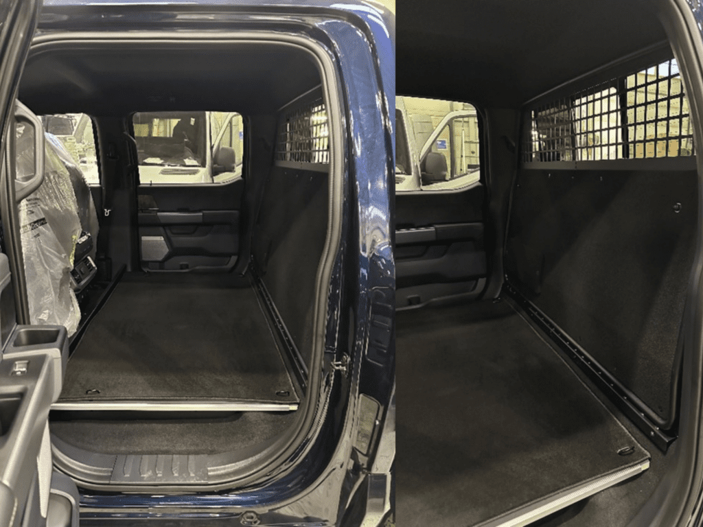 F-150 Lightning nå klar som varebil