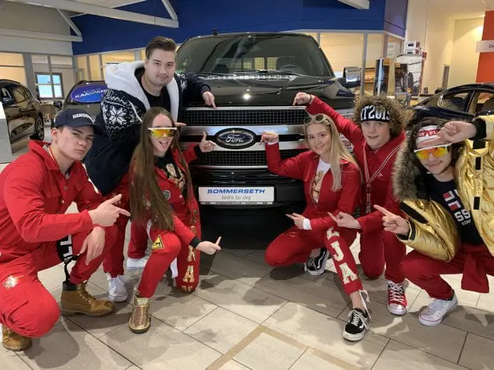 Russebiltreff hos Sommerseth